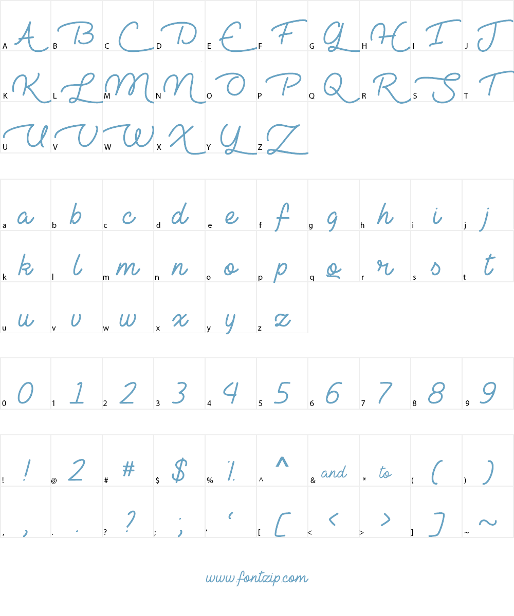 Lie to Me Font Character